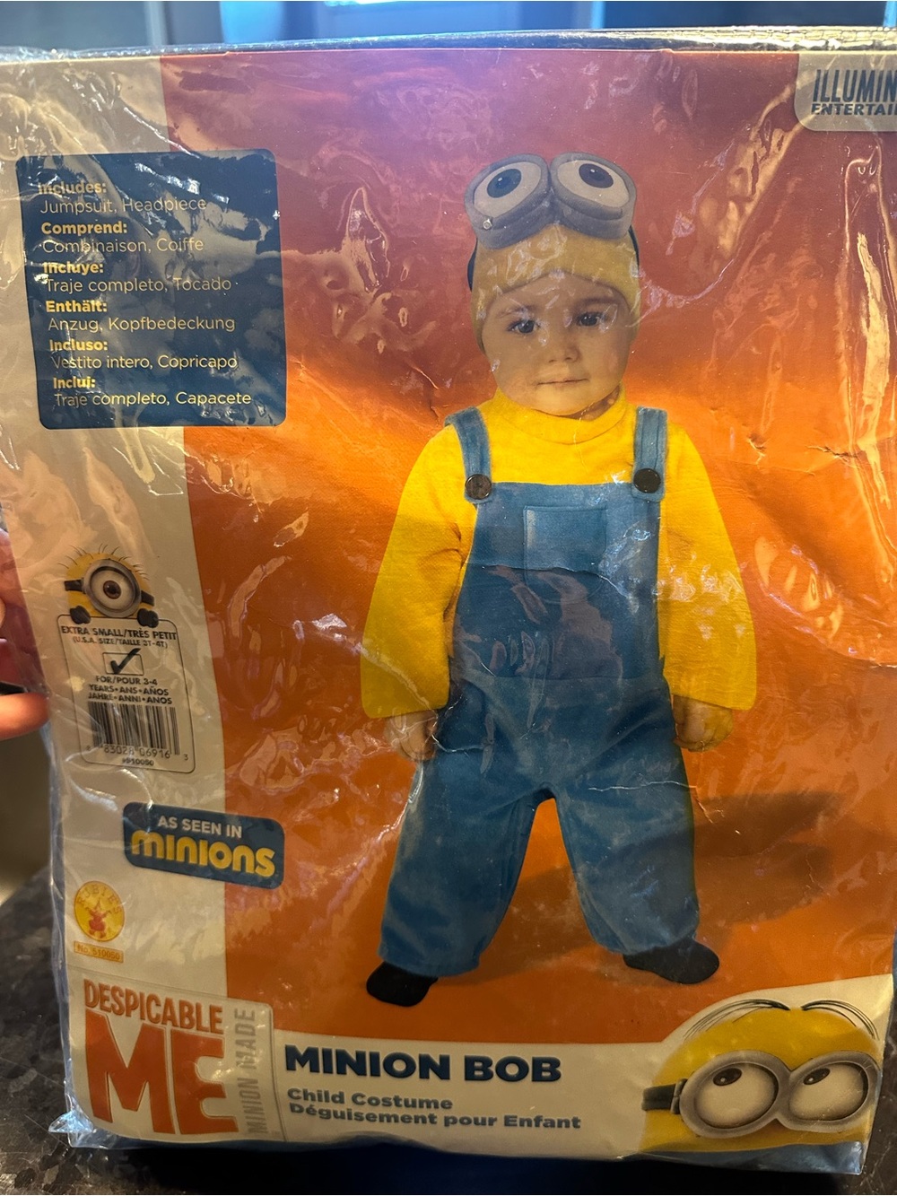 Minion Costume Kids